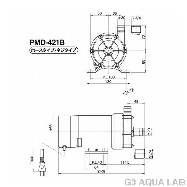 ŵޥͥåȥݥסPMD-421B2M[9998001729406]