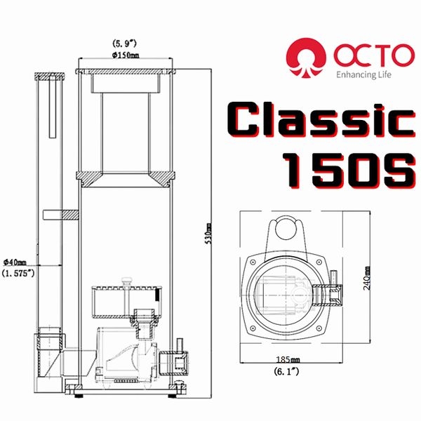 ڼ󤻡OCTO Classic 150S 󥵥׼